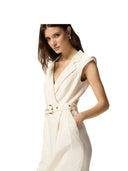 Pinko - Abito Amadine Frisottino - 106565-A2W6-C00 - Bianco Cigno