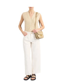Max Mara MM - Gilet In Maglia Mmlranghi - 2616351018600-001 - Latte