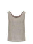 Max Mara MM - Canottiera Mmlcaliga - 2616161018600-004 - Nocciola