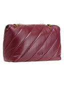 Pinko - Borsa media a tracolla Love Bag Puff Maxi Quilt - 100038A0F2-Ww5Q - Ribes Intenso-Antique Gold