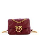 Pinko - Borsa piccola a tracolla Love Bag Puff Maxi Quilt - 100039A0F2-Ww5Q - Ribes Intenso-Antique Gold
