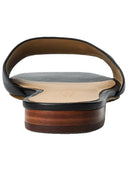 Lauren Ralph Lauren - ciabatte everley in vitello - 802959142001 - black