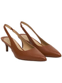 Lauren Ralph Lauren - décolleté slingback lolah ii in nappa - 802p09033002 - brown
