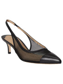 Lauren Ralph Lauren - décolleté slingback lolah ii in rete - 802p13279001 - black