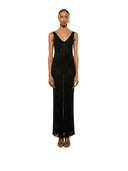 Laneus - Knit Dress Woman - S6Lawokd203-110 - Nero/Black