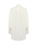 Laneus - Viscosa Shirt Over Fit Woman - S6Lawosi181-036 - Panna/Cream