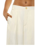 Laneus - Viscosa Pants Woman - S6Lawopa180-036 - Panna/Cream