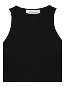 Laneus - Gonna Viscosa Short Woman - S6LAWOKD130-110 - Nero