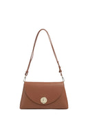 Coccinelle - Borsa Handbag Double Grainy Leather - E1Toa120101-682 - Cognac/Noir