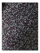 Mar De Margaritas - Abito Midi A Mezza Manica Arricciato - Mmabw01855-Tvi0006-Ne148 - Rose Rampicanti Nero