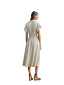 Lauren Ralph Lauren - Abito Woven - 200P08876001 - Natural