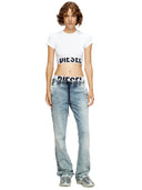 Diesel - Top Uftee-Sport-Cropped - A14593-0HMAU-100 - White