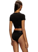 Diesel - Top Uftee-Sport-Cropped - A14593-0HMAU-9XX - BLACK