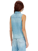 Diesel - Camicia Jeans De-Eazy-Sl - A19130-0IRAB-01 - Denim