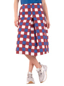 Alpha Studio - Gonna A-Line Check - Ad-6650M-9000 - Variante Unica