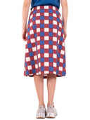 Alpha Studio - Gonna A-Line Check - Ad-6650M-9000 - Variante Unica