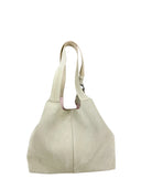 Coccinelle - Borsa Handbag Suede Leather/Grained Leat. - E1The110101-N64 - Sandshel/Sandsh