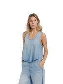 Dondup - Top - Dc454-Df0266D-Mc6-Dd-800 - Blu