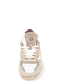 Date - Sneakers Fuga Linen - W441-Fg-Li-Hb - White-Beige
