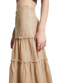 Ottod'Ame - Skirt - Dn6209-1982 - Sabbia