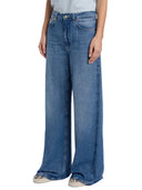 Dondup - Pantalone Beatrix - Dp828-Df0266D-Lv9-Dd-800 - Blu