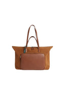 Coccinelle - Tote Suede Leath./Grained Le. - E1U0B880101-W11 - Cognac