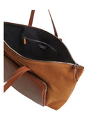 Coccinelle - Tote Suede Leath./Grained Le. - E1U0B880101-W11 - Cognac