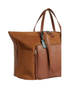 Coccinelle - Tote Suede Leath./Grained Le. - E1U0B880101-W11 - Cognac