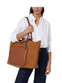 Coccinelle - Tote Suede Leath./Grained Le. - E1U0B880101-W11 - Cognac