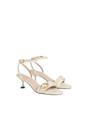 Coccinelle - Sandali Smooth Leather - E4U7S180301-N17 - Pearl