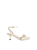 Coccinelle - Sandali Smooth Leather - E4U7S180301-N17 - Pearl