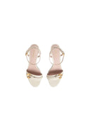 Coccinelle - Sandali Smooth Leather - E4U7S180301-N17 - Pearl