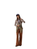 Circolo 1901 - Giacca Slim Long S.Print - Fd3930-Nomad - Nomad