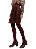 ottod'ame - gonna pantalone in viscosa - fva-dp9888-2145 - terra