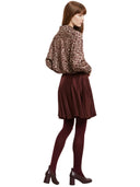 ottod'ame - gonna pantalone in viscosa - fva-dp9888-2145 - terra