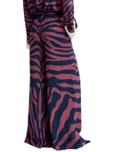 Essentiel Antwerp - Pantaloni a gamba larga con stampa zebrata - Iwide-I2FF - Combo2 Fudge Frappe