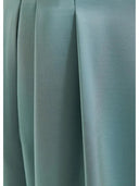 essentiel antwerp - pantaloni a gamba larga in raso - ixie-pb20 - poseidon blue