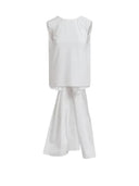 Essentiel Antwerp - Top Jelani in cotone a portafoglio - Jelani-Wh00 - White