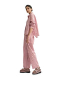 Essentiel Antwerp - Camicia Jelief a righe con decorazioni in strass - Jelief-J1Yr - Combo1 Young Rose