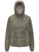 K-Way - Giubbino Lil 2.0 Double - K21348W-B0L - Beige Lt - Green Lichen