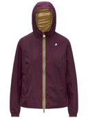 K-Way - Giubbino Lil 2.0 Plus.2 Double - K21348W-C4B - Violet Mauve Wine - Brown Bistre