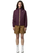 K-Way - Giubbino Lil 2.0 Plus.2 Double - K21348W-C4B - Violet Mauve Wine - Brown Bistre