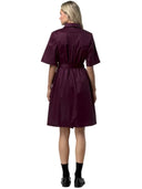 K-Way - Abito Nouaille Shiny Cotton - K2147IW-345 - Violet Mauve Wine