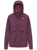 K-Way - Giubbino Sophile Satin Glass - K71432W-345 - Violet Mauve Wine