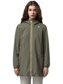 K-Way - Impermeabile Sophie Stretch Poly Jersey - K8133YW-V15 - Green Lichen