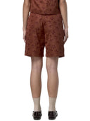 K-Way - Shorts Larose Emby Jacquard - K8143ZW-C39 - Brown - Violet Jacquard