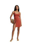 Me Fui - Vestito Corto - Mf26-Sw0107Rc - Red Clay
