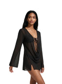 Me Fui - Vestito Corto - Mf26-Sw0116Bk - BLACK