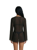 Me Fui - Vestito Corto - Mf26-Sw0116Bk - BLACK-Barbara1999
