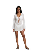Me Fui - Vestito Corto - Mf26-Sw0116Wh - White